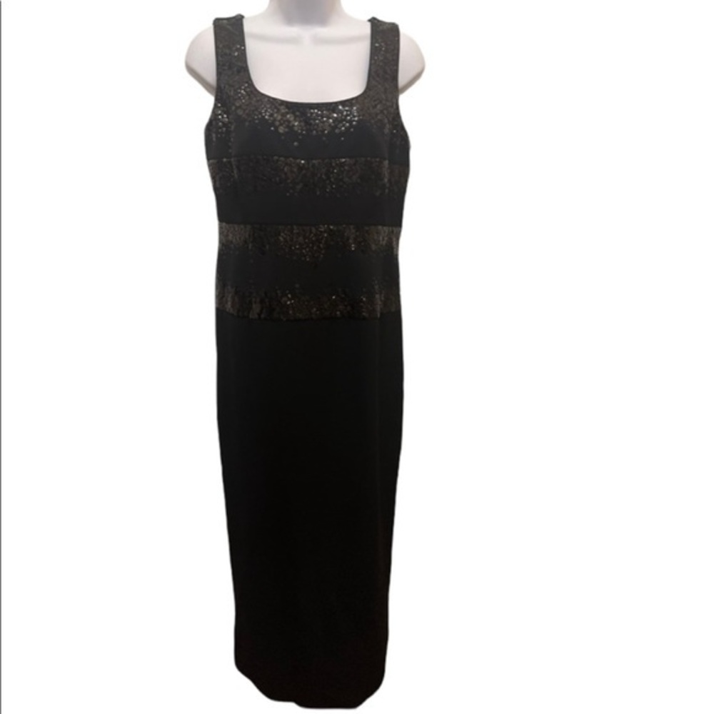 Day Mor Couture Black Evening Dress Size 8